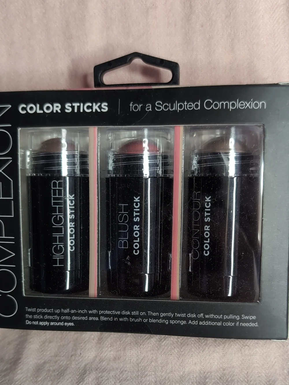 3 Piece Highlighter, Contour And Blush Color Sticks- new In box